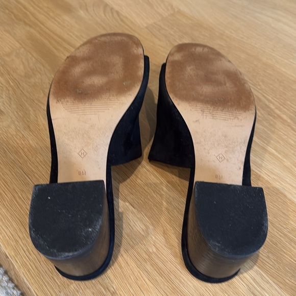 Halogen Faye Asymmetrical Open Toed Slides - Picture 15 of 17